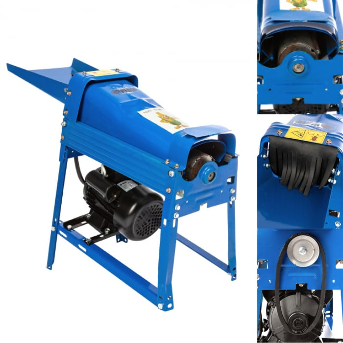 Batoza de porumb profesionala Heber®, 2000 kg/h, motor 2500W, bobinaj 100%cupru
