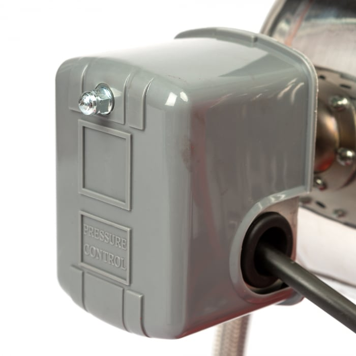 Hidrofor de mare putere Heber®, AUTOJS80, 24L, 1000W, 50l/min, H refulare 40m, pompa din fonta si inox