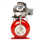 Hidrofor de mare putere Heber®, AUTOJS80, 24L, 1000W, 50l/min, H refulare 40m, pompa din fonta si inox