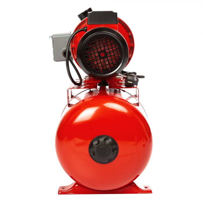 Hidrofor de mare putere Heber®, AUTOJS80, 24L, 1000W, 50l/min, H refulare 40m, pompa din fonta si inox