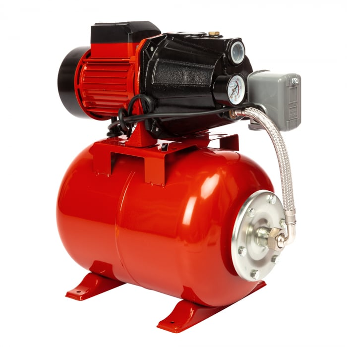 Hidrofor Heber®, AUTOJET80S, 24L, 1000W, 50l/min, H refulare 40m, cu turbina din bronz