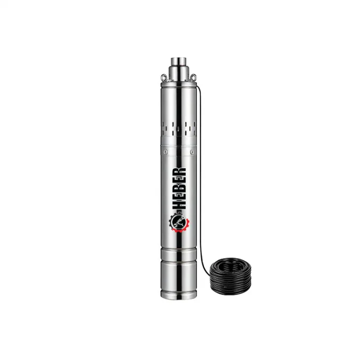 Kit Hidrofor 50L cu pompa apa submersibila Heber® 1.1KW, 3m3/Ora, Sistem premium complet