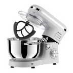Mixer cu bol din inox Heber®, 1500 W, Bol 6.2 L inox, 6 Viteze, Functie Pulse, Miscare eliptica