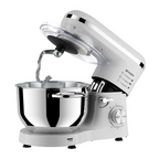 Mixer cu bol din inox Heber®, 1500 W, Bol 6.2 L inox, 6 Viteze, Functie Pulse, Miscare eliptica
