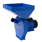 Moara electrica pentru cereale si stiuleti (2 in 1), HEBER®, Cuva Mare, motor 3,5 kw (100% cupru), 3000 rpm, 300 kg/h, 4 site de rezerva, 20 ciocanele