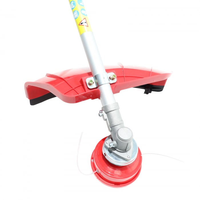 Motocoasa Heber® HBR-6300, 6 CP, 10.000Rpm + 4 Sisteme Taiere, Ham Profesional, MOTOR 2 TIMPI