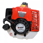 Motocoasa Heber® HBR-6300, 6 CP, 10.000Rpm + 4 Sisteme Taiere, Ham Profesional, MOTOR 2 TIMPI