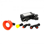 Pompa de stropit electrica , HEBER, 12 L, acumulator, regulator presiune,5 duze incluse