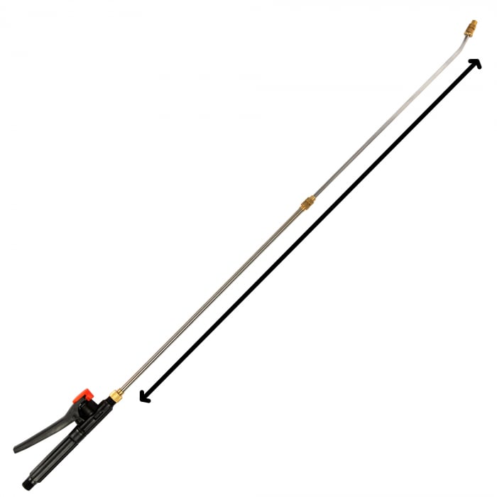 Pompa de stropit electrica , HEBER, 12 L, acumulator, regulator presiune,5 duze incluse
