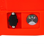 Pompa de stropit electrica , HEBER, 12 L, acumulator, regulator presiune,5 duze incluse