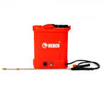 Pompa de stropit electrica , HEBER, 12 L, acumulator, regulator presiune,5 duze incluse