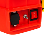 Pompa de stropit electrica + manuala (2in1), HEBER, 16 L, acumulator, 6 BAR, regulator, 5 duze de stropire incluse incluse