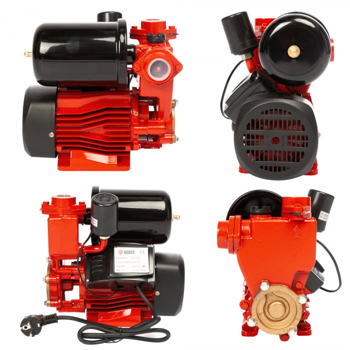 Mini hidrofor Heber®, PS170, 1L, putere 370W, debit 35l/min, H refulare 30m