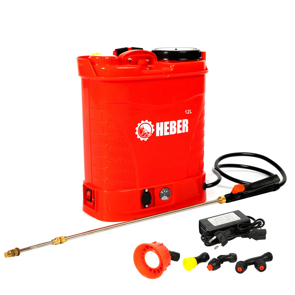 Set Pompa de stropit electrica, HEBER®, 12 L + Atomizorul electric portabil
